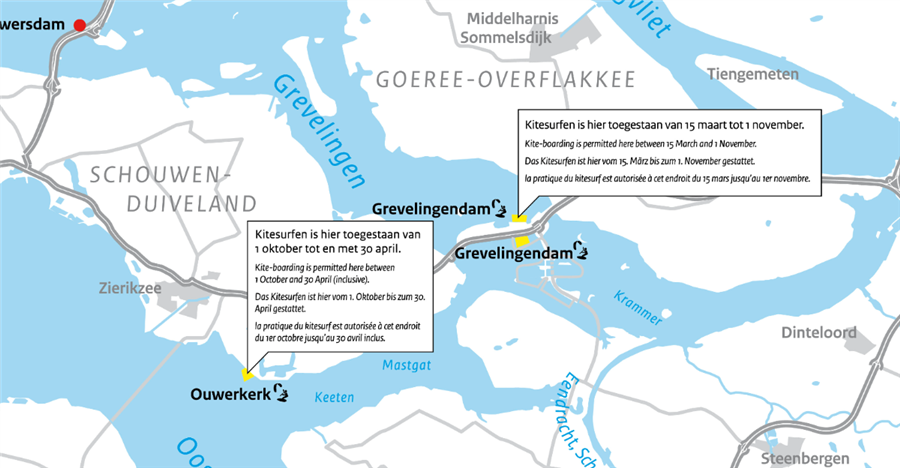 Bericht Wintersluiting kitesurflocatie Grevelingendam bekijken